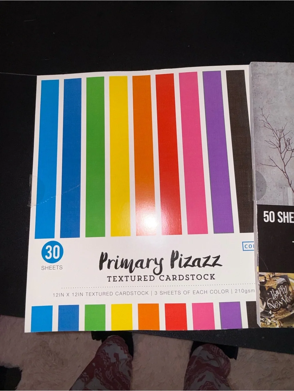 Primary Pizazz & Holidays 12x12 Designer Paper Pack Duo - Bright Multicolor